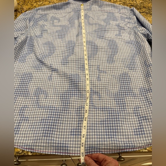 VINTAGE ITALIA TRADE C. 1958 MARK RESERVED STACK MENS XL SHIRT  UNIQUE PATTERN - Picture 14 of 15